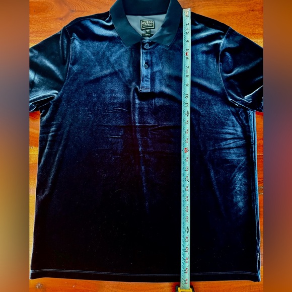 Guess Rio Liquid Velvet Polo NWOT Never worn. Super soft! - Picture 3 of 5